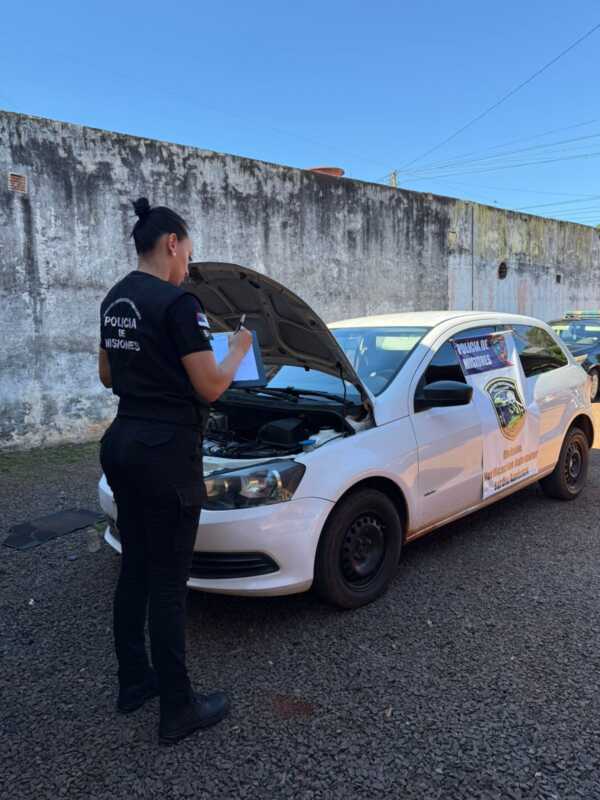 Vendió un auto robado y fue demorado por estafa en Jardín América 3 El auto fue incautado durante una verificación de chasis y motor en la Unidad Regional IX.
