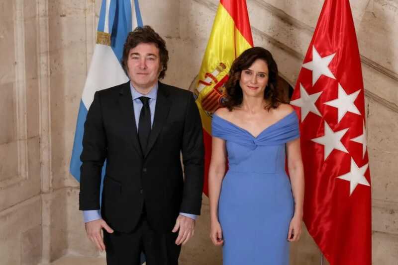 Milei y Díaz Ayuso Comunidad de Madrid (1)