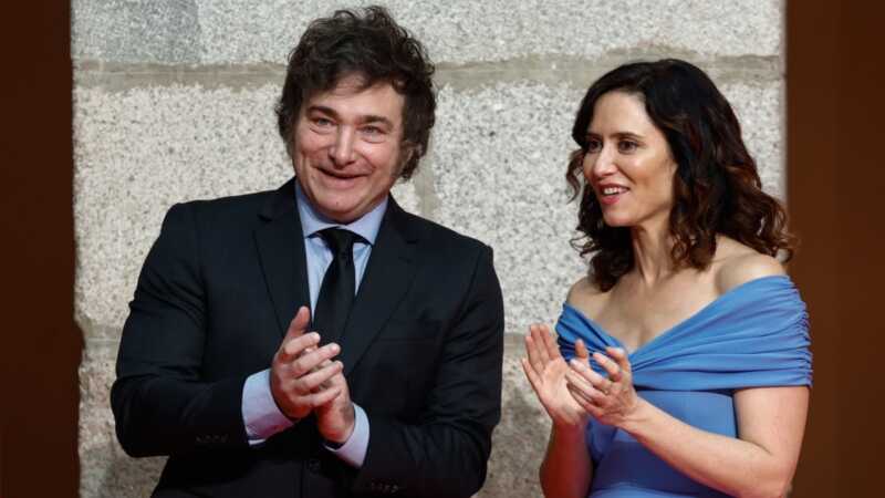 Milei y Díaz Ayuso Comunidad de Madrid (1)