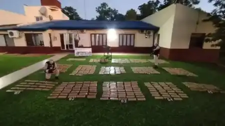 Misiones: secuestran bote con droga valuada en más de 1.200 millones Misiones