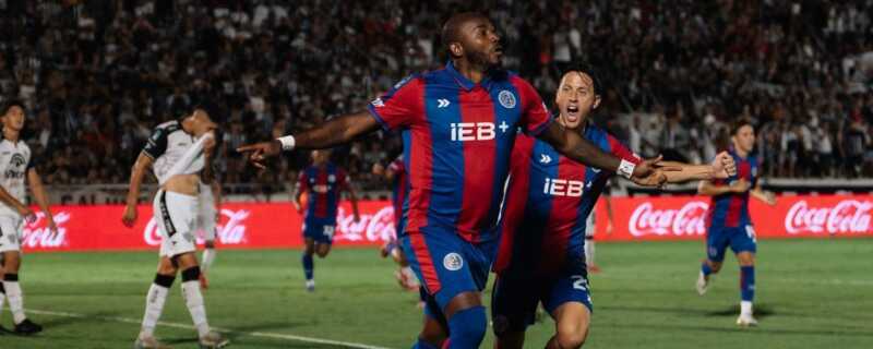 El gol lo marcó Diego Herazo a los 25