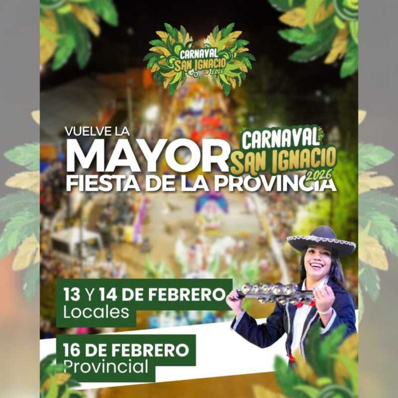 Carnavales en Misiones 2026: Scherer confirmó el calendario y anunció el lanzamiento provincial 8 SanIgnacio2026 - 7