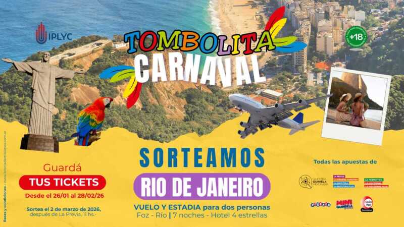 Tombolita Rio 2026 - 2