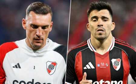 River: Armani y Acuña, lesionados en el incio de la pretemporada River