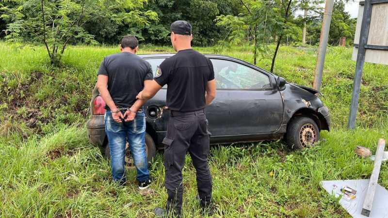 Mártires: Conducía con 2,55 de alcohol en sangre, despistó y terminó detenido 3 WhatsApp Image 2026 01 12 at 07.26.18 - 2