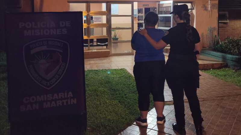 San Martín: una mujer terminó detenida tras disturbios en un operativo por violencia familiar San Martín