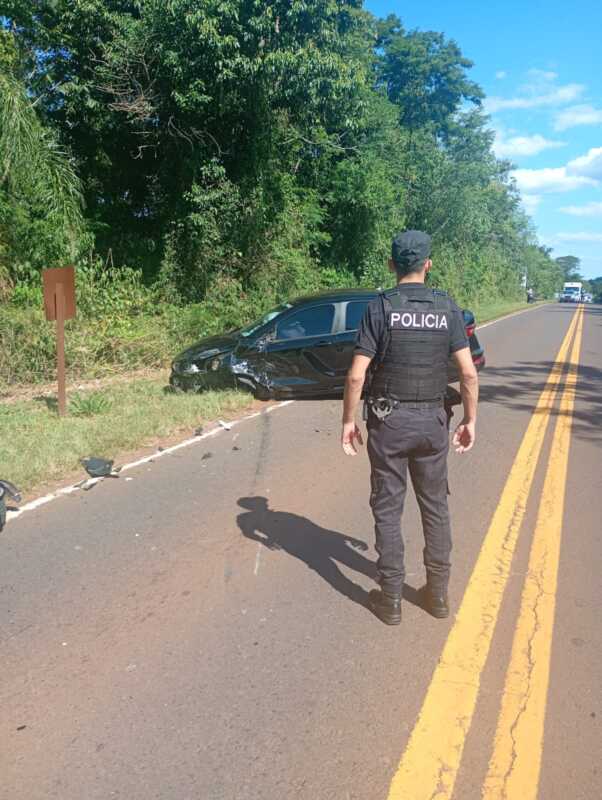 Choque sobre la ruta 12 dejó al menos seis lesionados en Puerto Iguazú 1 choque iguazú