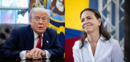Trump recibirá a María Corina Machado en Estados Unidos corina machado trump venezuela