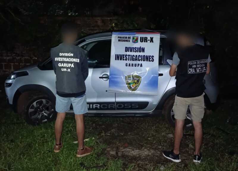 Recuperaron en Garupá un auto robado mediante engaño por redes sociales garupa