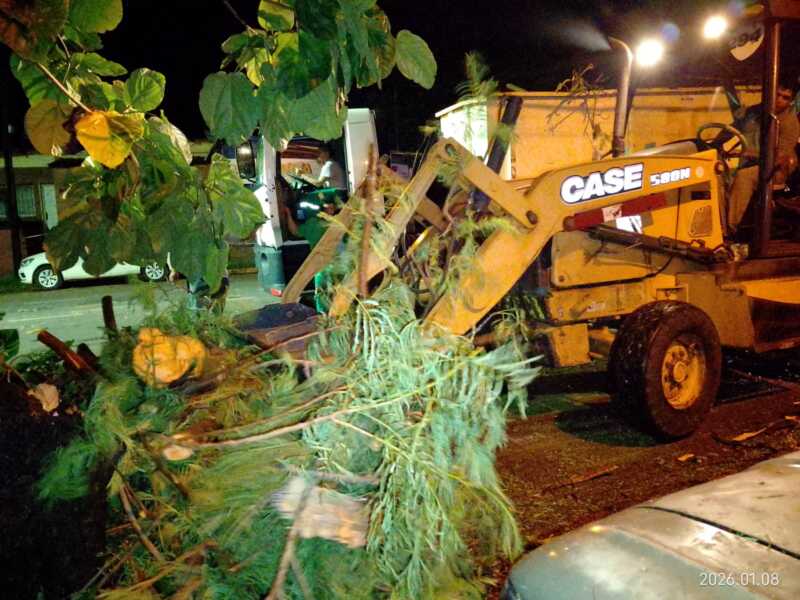Defensa Civil repara daños por la tormenta en Posadas y alerta por más lluvias 2 defensa civil asistencia posadas 2 - 1