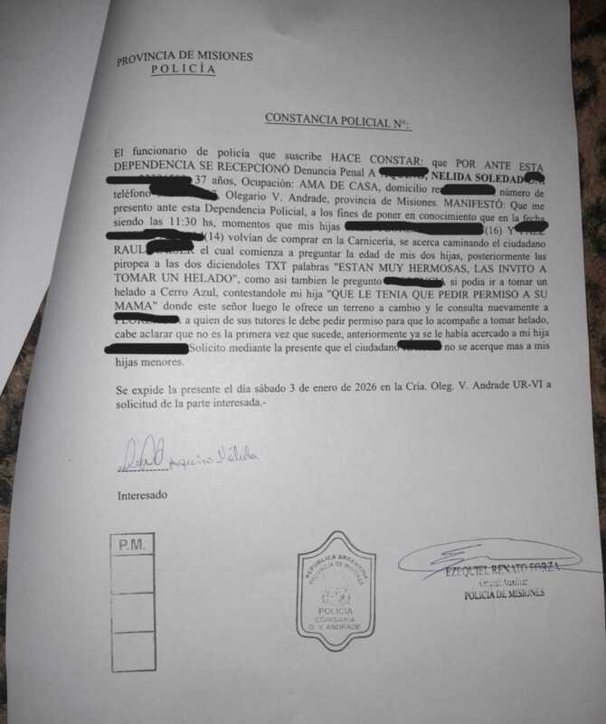 Suspendieron a concejal de Andrade denunciado por acosar y querer sobornar a dos menores 1 andrade