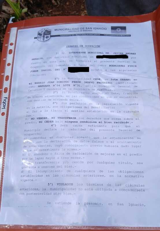 desalojo san ignacio