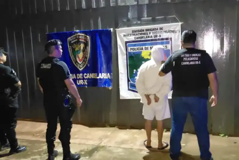 Cayó un exconvicto por el asalto a un comercio en Candelaria exconvicto