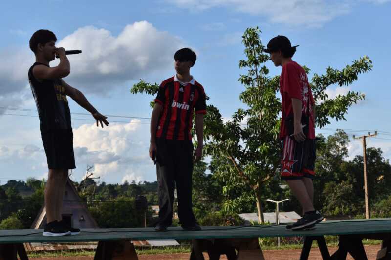 El freestyle volvió a ocupar el espacio público como forma de expresión, encuentro y construcción cultural juvenil.