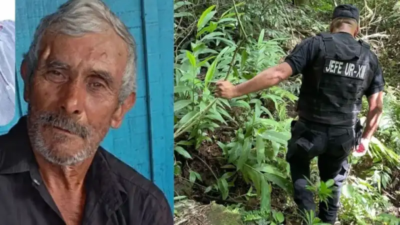 Identificaron al hombre hallado sin vida en una zona rural de Bernardo de Irigoyen hombre