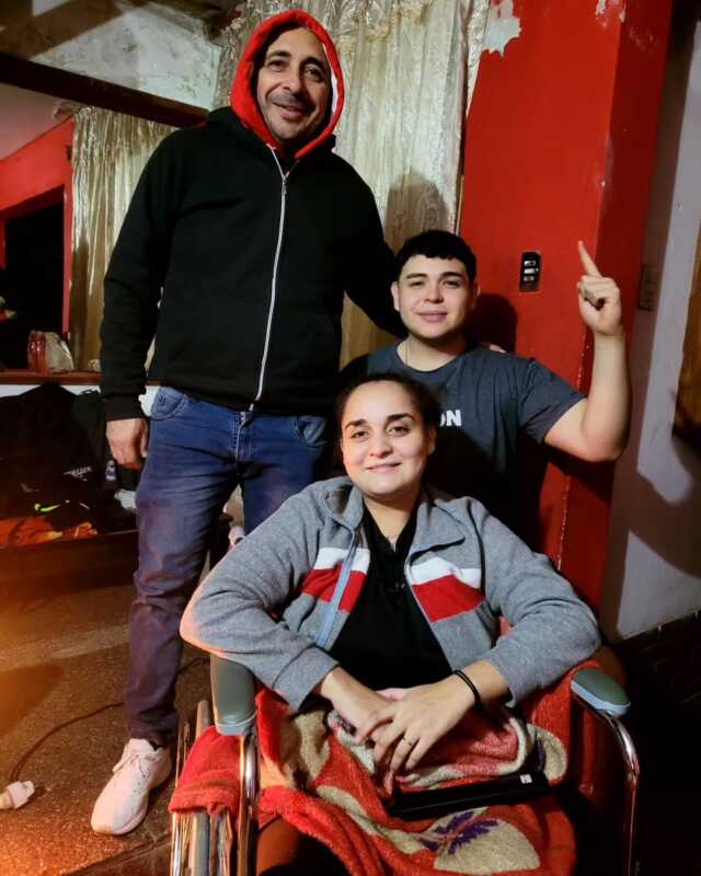 De ayudar a los más vulnerables a necesitar apoyo: Luzmila Krul lucha por salvar su vista 4 luzmila krul indu solidaria 1 - 3