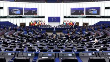 Europa bloquea temporalmente el acuerdo Mercosur y lo envía a la Justicia para su revisión legal El Parlamento europeo frenó el acuerdo con el Mercosur y lo envió a la Justicia. (Foto: AFP - Frederick Florin)