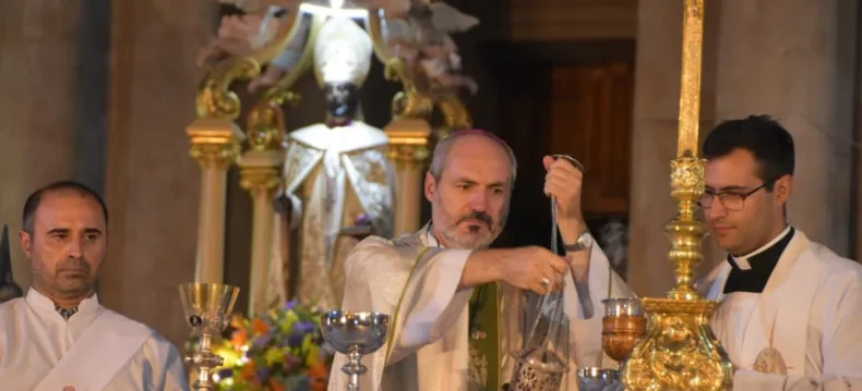 Monseñor Dante Braida, obispo de La Rioja y presidente de la Comisión de Pastoral Social de la Iglesia Católica Argentina.