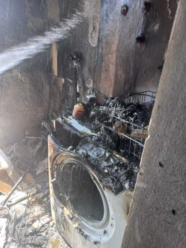 Principio de incendio en un edificio de Posadas fue controlado a tiempo y no dejó heridos 2 El incendio se inició en el sector del lavadero y fue extinguido tras un aviso al sistema de emergencias 911.