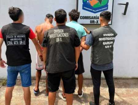 "Mosqui" y "Bagre" cayeron presos tras robar una vivienda en Posadas Posadas robo