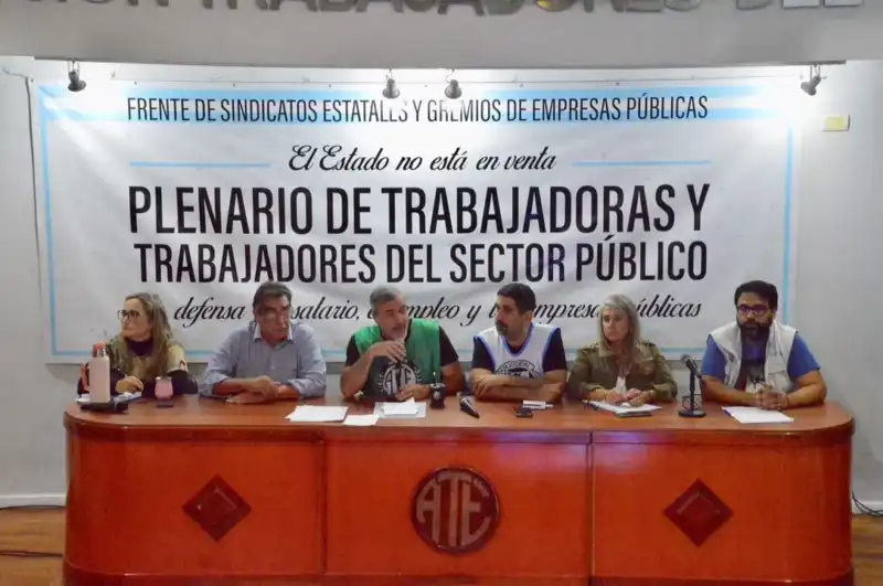 ATE reúne a los sindicatos estatales para definir acciones contra la reforma laboral impulsada por el Gobierno ATE reunirá a Sindicatos Estatales para debatir medidas respecto al Proyecto de Modernización Laboral. Foto: Agencia NA / ATE