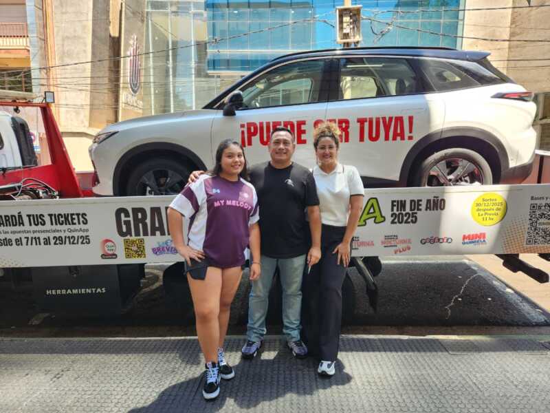 Un posadeño ganó la camioneta 0 km sorteada en la última Tombolita del IPLyC tombolita iplyc 1 - 2