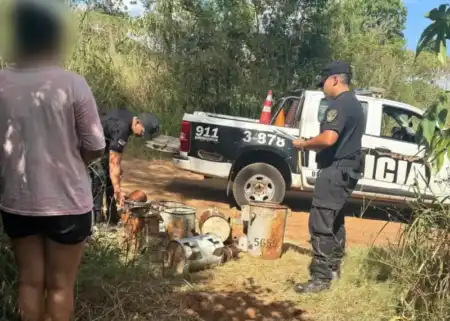 Secuestraron once transformadores de cobre: una sospechosa detenida en Posadas Posadas transformadores
