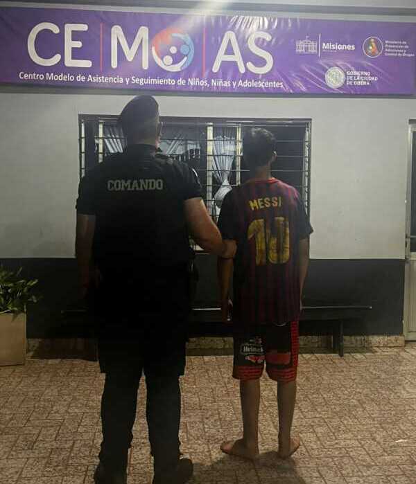 Una pelea nocturna dejó un menor herido y dos personas demoradas en Villa Bonita 2 Intervención policial en Villa Bonita tras una pelea con arma blanca que dejó a un menor herido y dos personas demoradas.