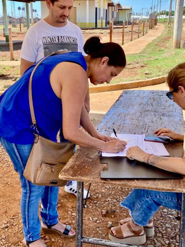 El sueño de la vivienda propia se acerca para más de 100 familias en Itaembé Guazú 2 vivienda