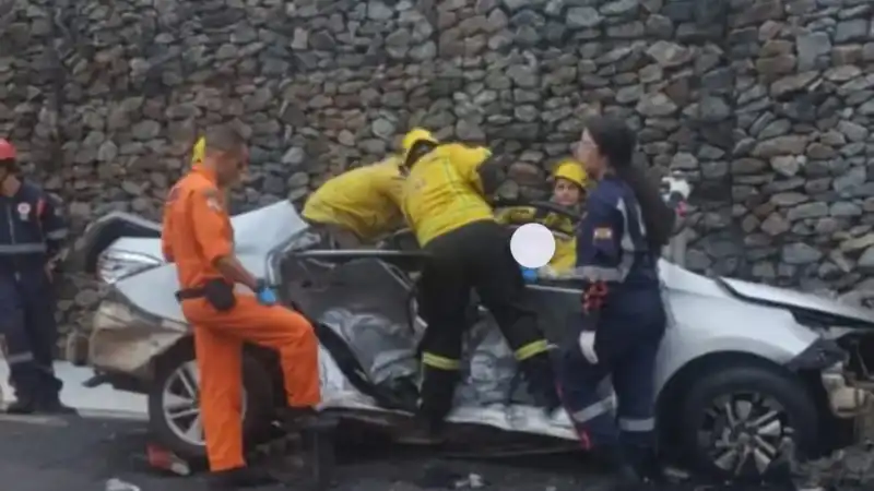 Choque frontal en Brasil: una correntina murió y sus hijas están graves 3 Familia de Paso de la Patria sufrió choque mortal en Brasil