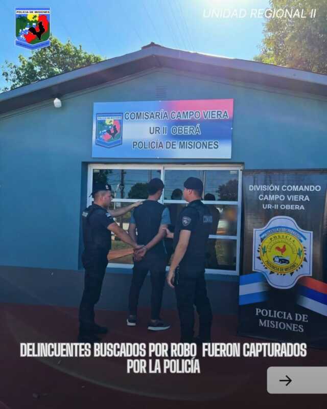 Prófugos por delitos contra la propiedad fueron detenidos en operativos