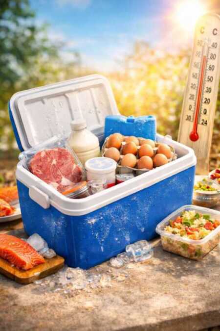 Prevención en el cuidado de los alimentos: la importancia de mantener la cadena de frío durante las altas temperaturas El calor extremo aumenta el riesgo de contaminación alimentaria, por lo que sostener la cadena de frío es clave para prevenir enfermedades.