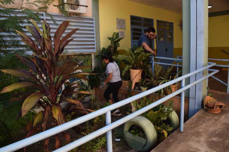Operativo Escuelas Seguras realizó tareas integrales en el BOP N°8 de Posadas 4 DSC 0465 - 3