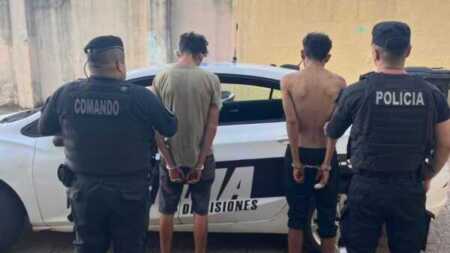 Plan en familia que salió mal: dos hermanos detenidos tras intentar robar en una vivienda de Posadas El intento de robo ocurrió ayer por la tarde en inmediaciones de las avenidas Vivanco y Tambor de Tacuarí.