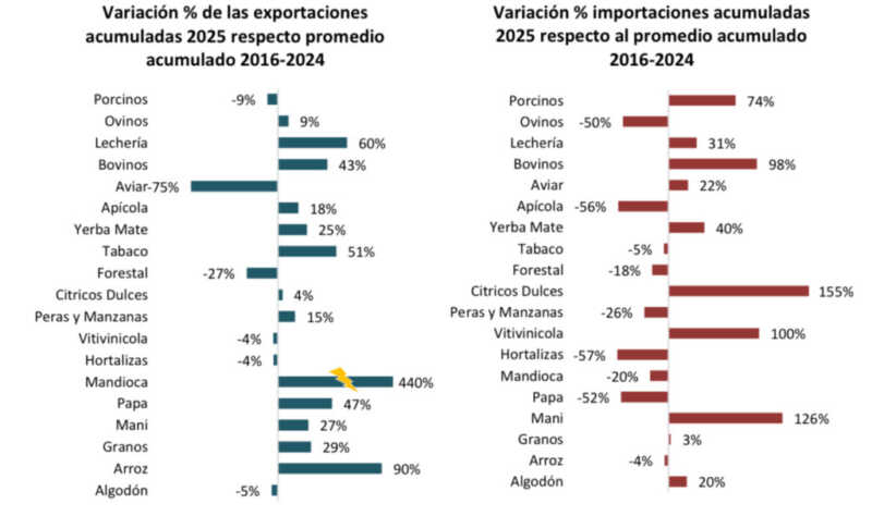Panorama de la producción agropecuaria: campos, huertas y colmenas que sostienen las economías regionales de Argentina.
