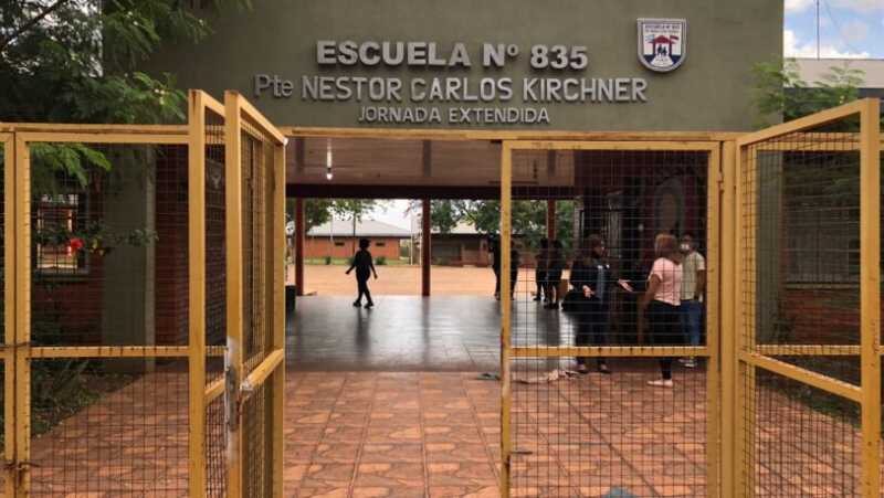 Pedido solidario: la Escuela 835 necesita una garrafa tras sufrir un robo en Posadas Posadas garrafa robo pedido escuela