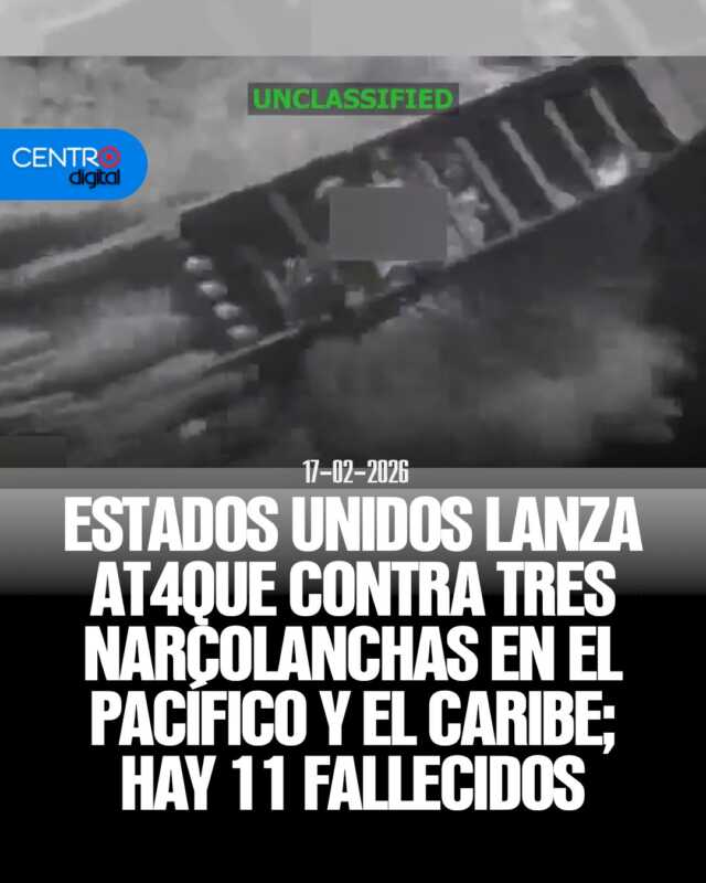 Comando Sur de EE.UU. atacó tres embarcaciones narco: 11 muertos 3 EE.UU. intensifica ofensiva contra el narcotráfico: 11 fallecidos en operativos navales