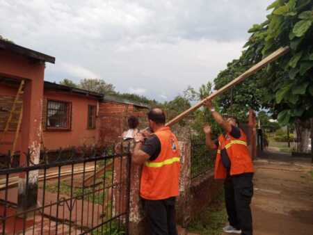 Temporal en Misiones: “En Posadas asistimos a 10 familias”, dijo Koch Misiones