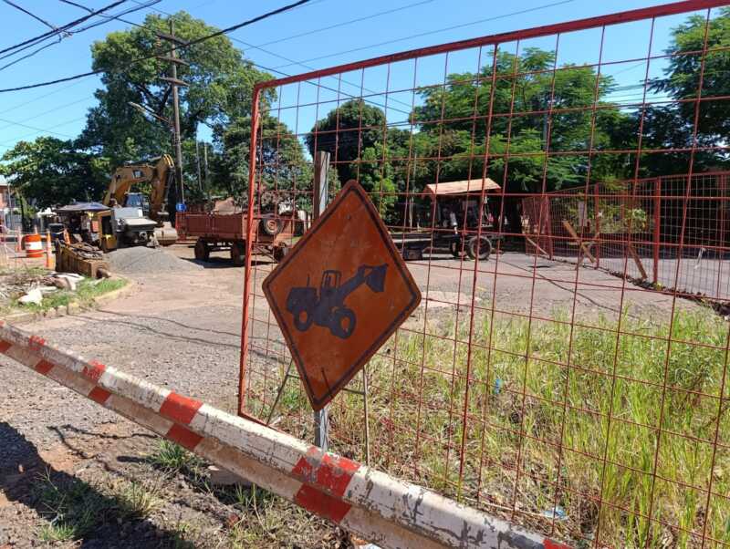 Obras de saneamiento en la chacra 83 de Posadas: estiman que finalizarían en marzo 1 Obras