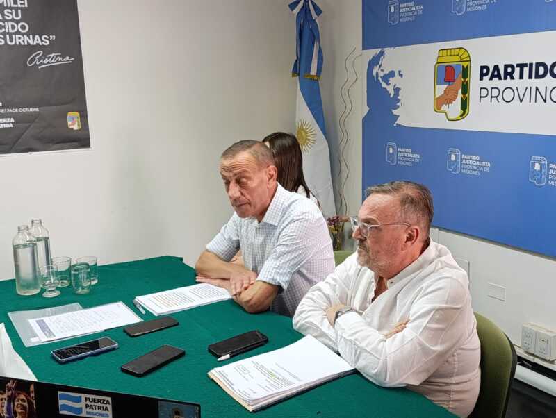“Es mentira que la macro esté bien”: Arrieta cruzó al Gobierno y alertó por el impacto en Misiones 4 PJ