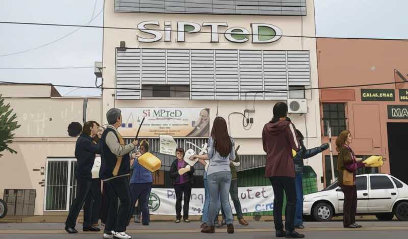 Docentes del SIPTED denuncian cinco meses sin cobrar y condiciones de precarización 1 Docentes del SIPTED denunciaron que llevan cinco meses sin cobrar salarios y que trabajan en condiciones de extrema precarización, sin aportes ni obra social.
