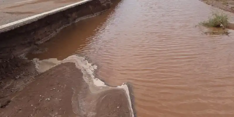 Temporal en San Juan: cierran por tiempo indeterminado la Ruta 141 hacia La Rioja 2 Temporal
