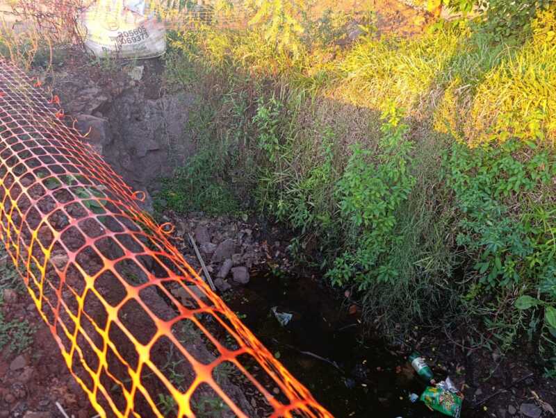 Vecinos de la Chacra 252 insisten con la finalización de obras en la zona: “Es peligroso para todos” 2 Vecinos