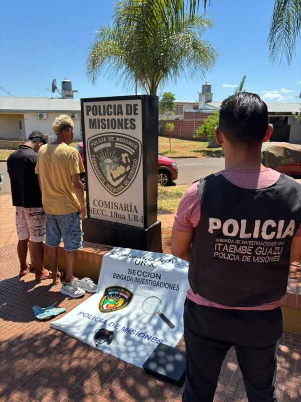 Posadas: detuvieron a dos hombres por robo a una vivienda en barrio Belén 2 Detuvieron a dos sospechosos y recuperaron objetos robados en Posadas