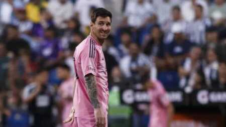Se lesionó Messi