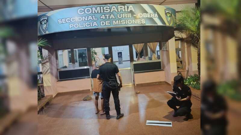 amenazó a su pareja en Oberá