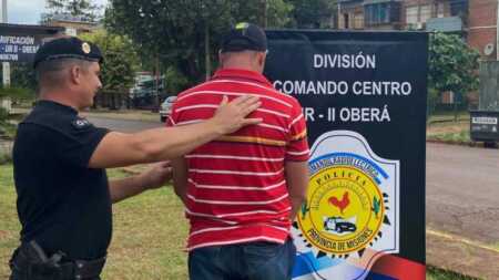 detenido por amenazas en Oberá