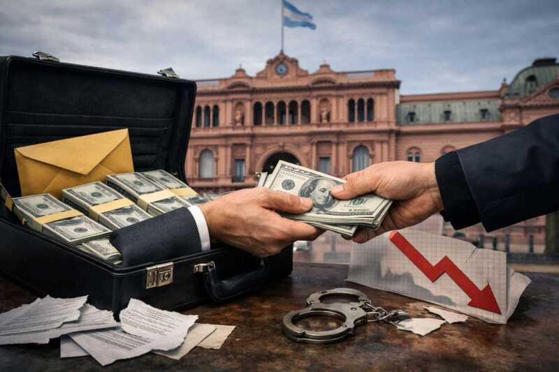 Aumentó la corrupción en Argentina durante el segundo año de mandato de Milei Argentina cayó al puesto 104 en el Índice de Percepción de la Corrupción, detrás de países como Zambia y Lesoto, mientras el promedio mundial alcanza un mínimo histórico.