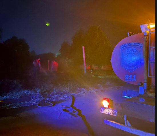 Controlaron un foco ígneo en un terreno baldío de Posadas ígneo
