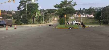 Alem: un joven pelea por su vida tras violento siniestro vial joven